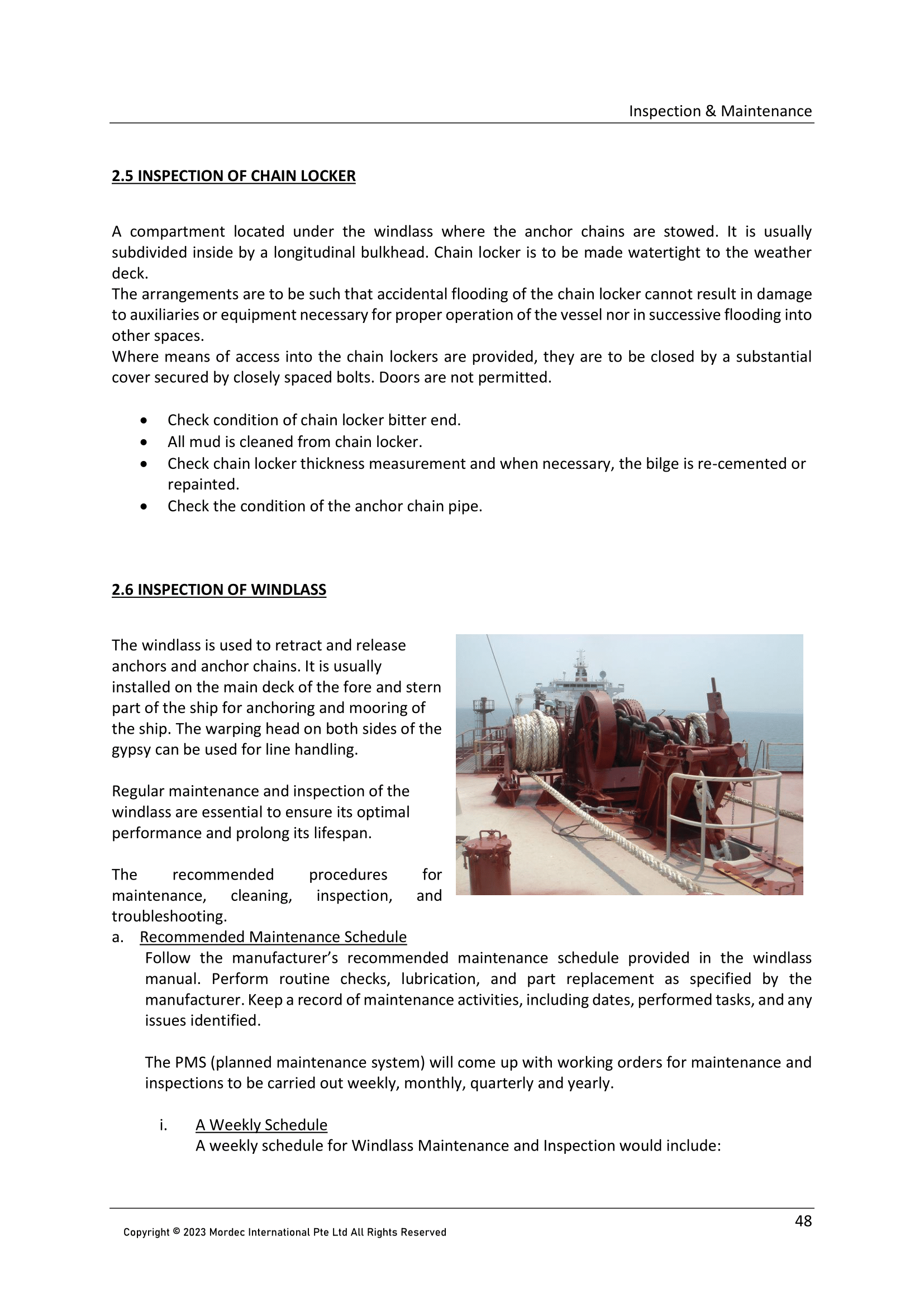 Maintenance guide - ACM Manual Page 48