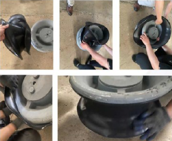 Easy installation of Fairlead Roller Protector