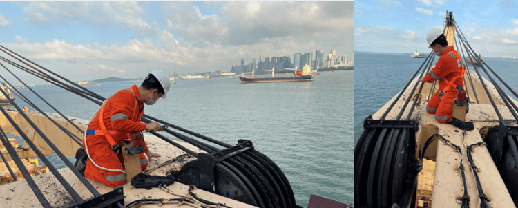 Inspection of wire rope compliance with ISO 4309:2019