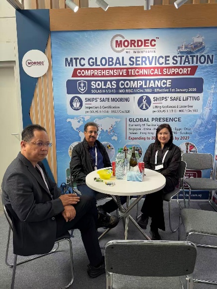Mordec International at the SMM Hamburg 2026 booth