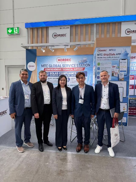 Mordec International team and partners at SMM Hamburg 2026